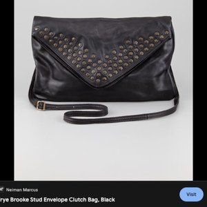Frye Brooke Stud Envelope Clutch Crossbody